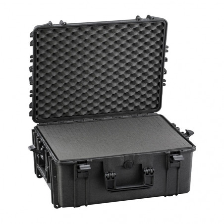Valise de transport étanche MAX540H245S Noir – 53 L, IP67, mousse prédécoupée