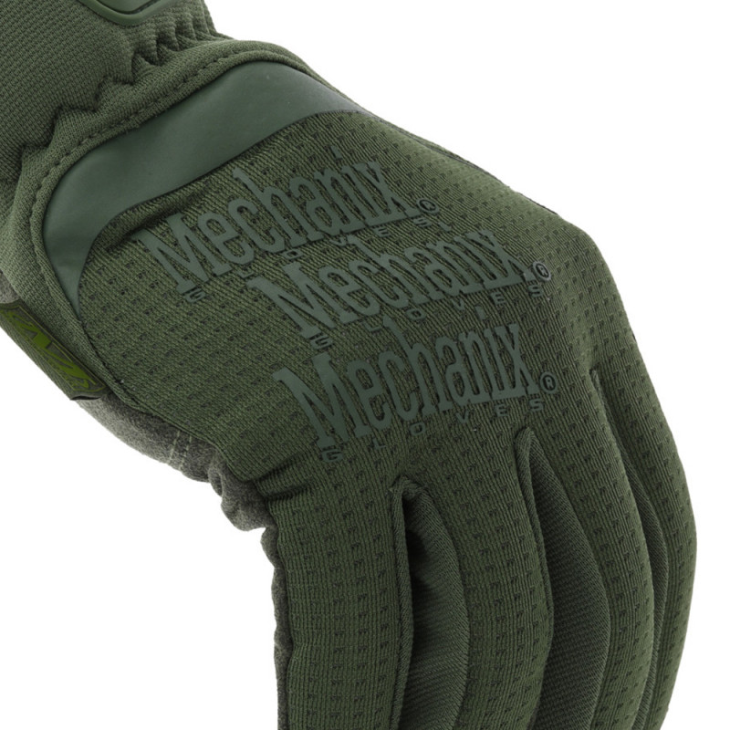 Gants FastFit Vert Olive – Mechanix Wear, intervention & tactique