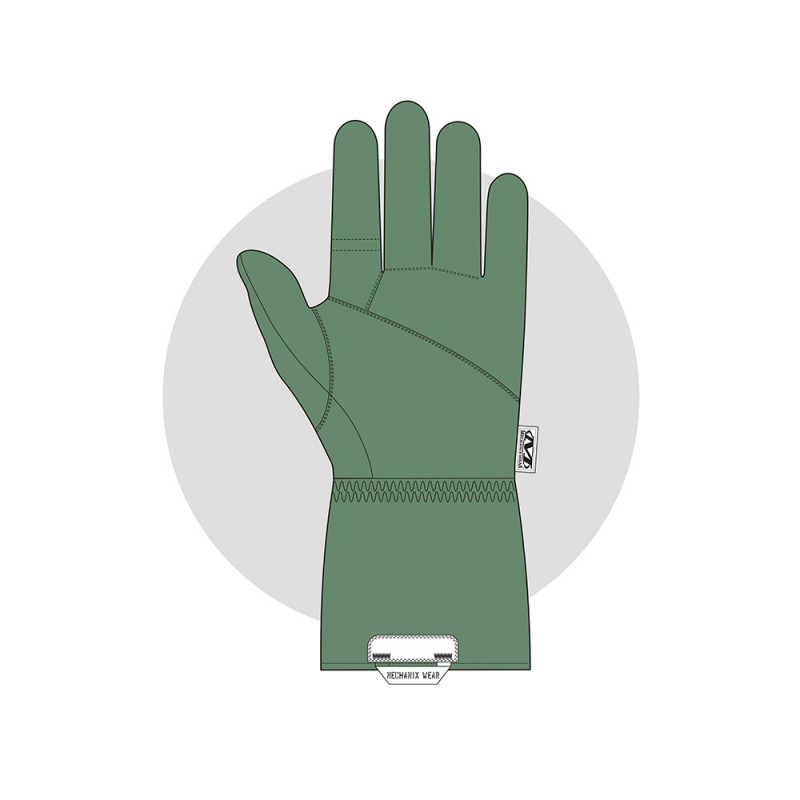 Gants Azimuth Noir – Mechanix Wear, intervention thermique & tactile