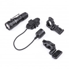 Support Picatinny lampe tactique 22-24 mm montage rail robuste