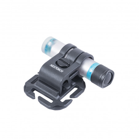 Lampe de signalisation mains-libres GLO-TOOB pro – bleu 360° & étanche