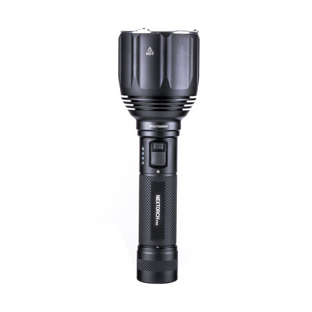 Lampe rechargeable P82 – 1200 lumens – portée 1100 m – USB-C – torche puissante