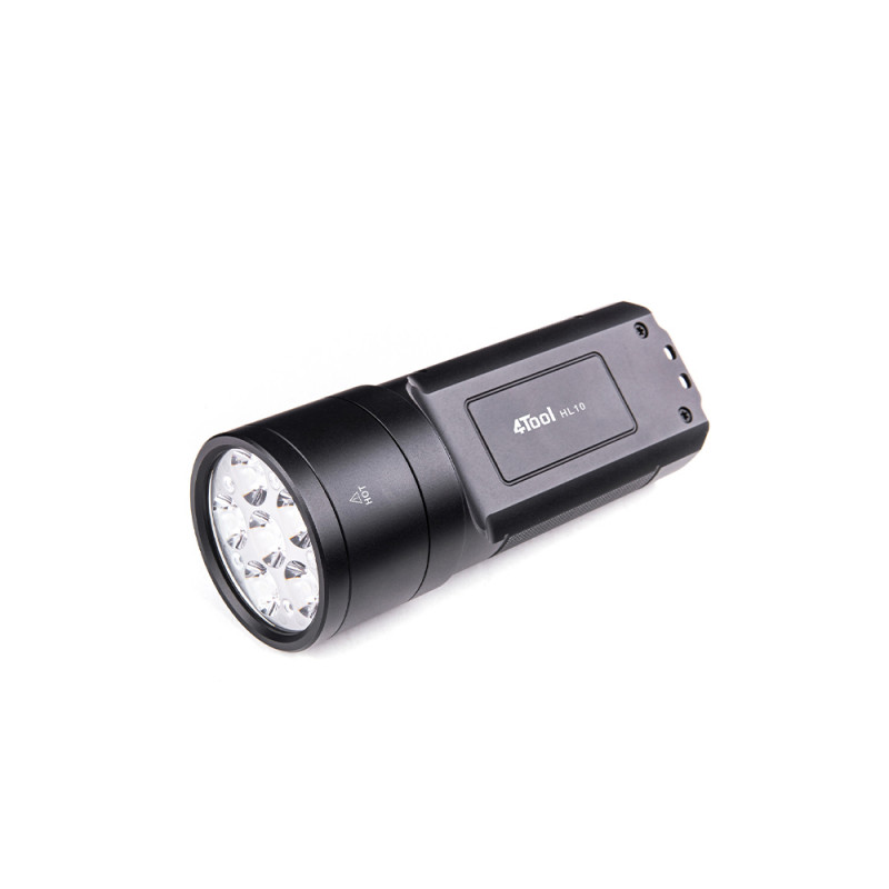 Lampe de recherche rechargeable 4Tool HL10 – 10 000 lumens, USB-C, étanchéité IP67 Lampe de recherche rechargeable 4Tool HL10 – 10 000 lumens, USB-C, étanchéité IP67