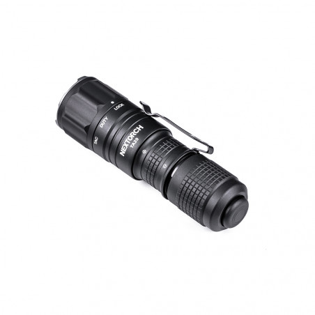 Lampe tactique compacte rechargeable TA20 – 1000 lumens – éclairage longue portée