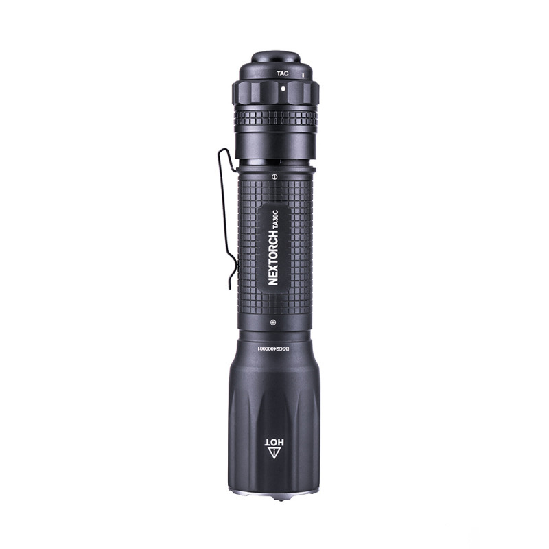 Lampe tactique TA30C 1600 lumens rechargeable compacte professionnelle