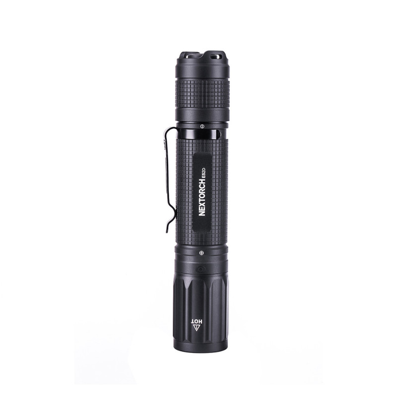 Lampe tactique rechargeable Nextorch E52D – 3700 lumens, USB-C