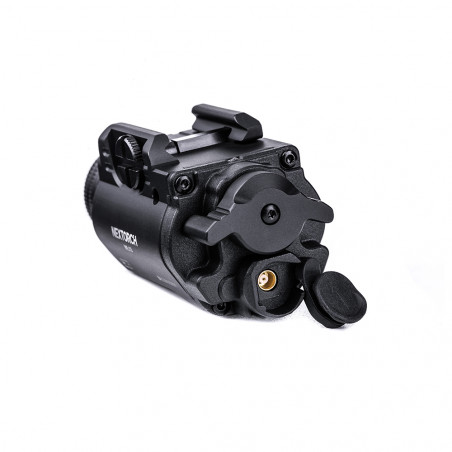 Lampe pour arme de poing WL13 – 1300 lumens – fixation rail Picatinny/Glock – Nextorch