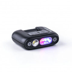 Lampe rechargeable fixation clip UT31 - éclairage blanc et rouge + strobe rouge/bleu - 220 lumens Lampe rechargeable fixation clip UT31 - éclairage blanc et rouge + strobe rouge/bleu - 220 lumens