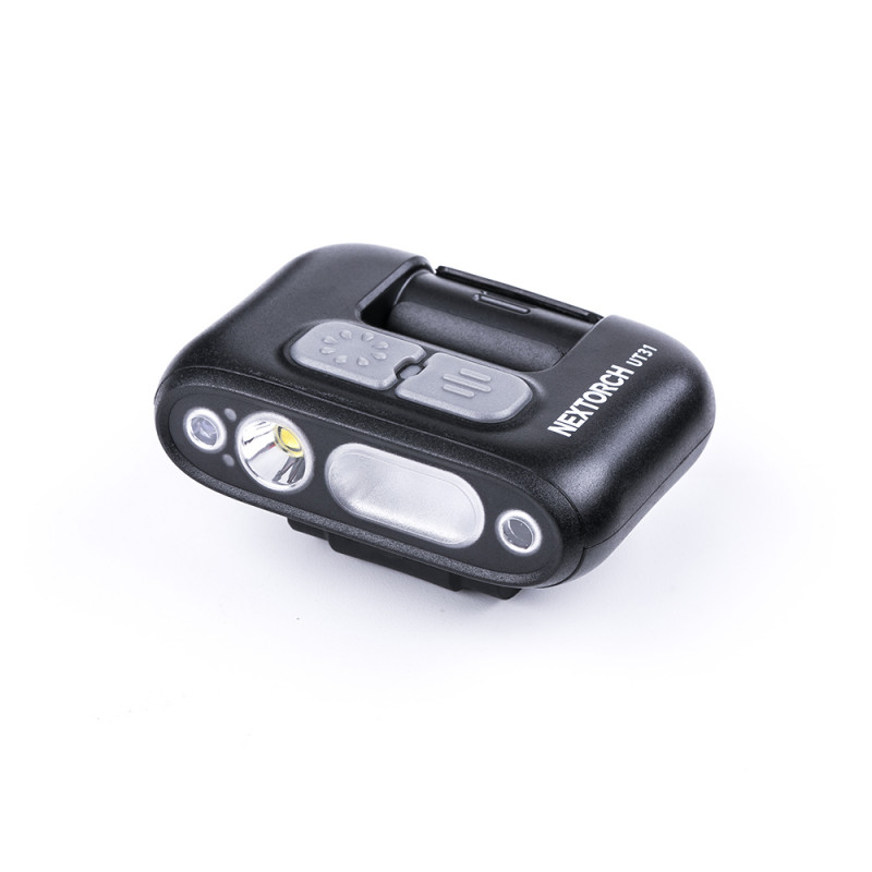 Lampe rechargeable clip UT31 – 220 lumens – blanc, rouge & stroboscopique Lampe rechargeable clip UT31 – 220 lumens – blanc, rouge & stroboscopique