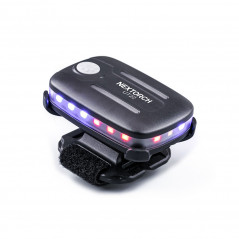 Lampe rechargeable UT22 – 11 lumens – blanc & stroboscopique rouge/bleu – fixations multiples