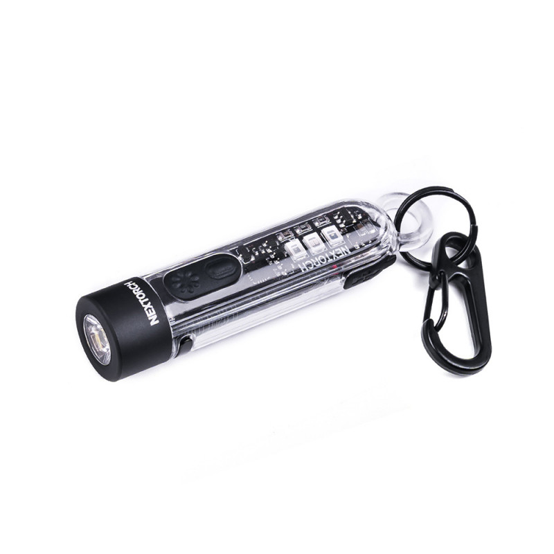 Lampe porte-clés K40 – 700 lumens, 4 modes, rechargeable USB-C Lampe porte-clés K40 – 700 lumens, 4 modes, rechargeable USB-C