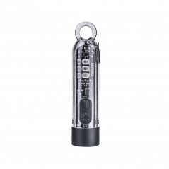 Lampe porte-clés rechargeable multifonctions K40 – éclairage blanc, rouge, bleu et UV, 700 lumens Lampe porte-clés rechargeable multifonctions K40 – éclairage blanc, rouge, bleu et UV, 700 lumens