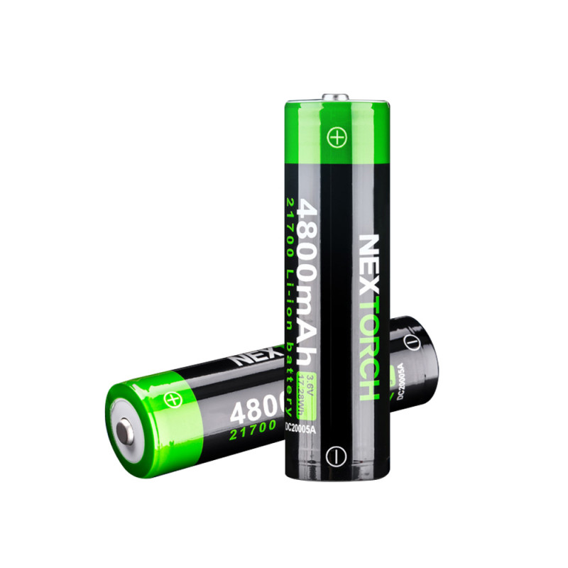 Batterie rechargeable 21700 3.6 V 4800 mAh – autonomie prolongée Batterie rechargeable 21700 3.6 V 4800 mAh – autonomie prolongée