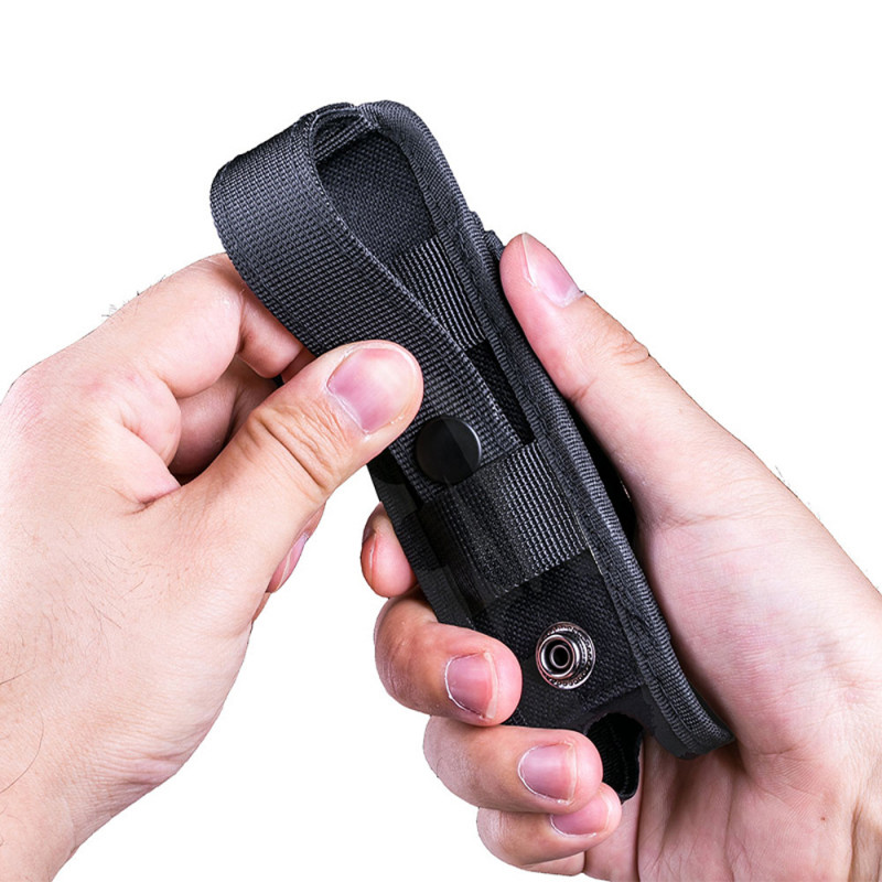 Porte-bâton V71 pour bâton de défense télescopique N21C et N28C – fixation ceinture/MOLLE