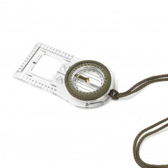 Boussole militaire lumineuse Sierra 6400/360 – Plaquette & loupe
