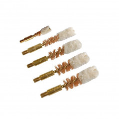 Lot de 5 brosses de nettoyage rapide pour arme calibre .40"/10 mm – Mongoose®