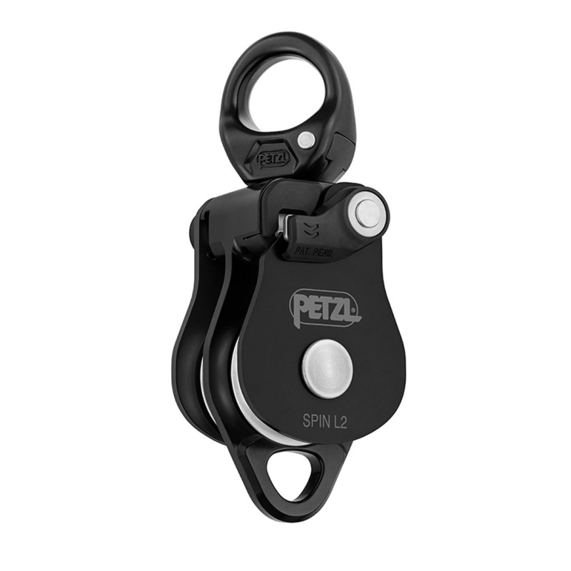 Poulie double haut rendement SPIN L2 avec émerillon – levage et mouflage Poulie double haut rendement SPIN L2 avec émerillon – levage et mouflage