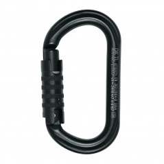 Mousqueton ovale léger OK Triact-Lock – Petzl alu, 25 kN