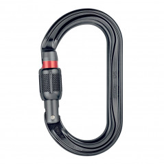 Mousqueton Petzl OK Screw-Lock – Connecteur ovale alu 25 kN | PROS-F.A.S