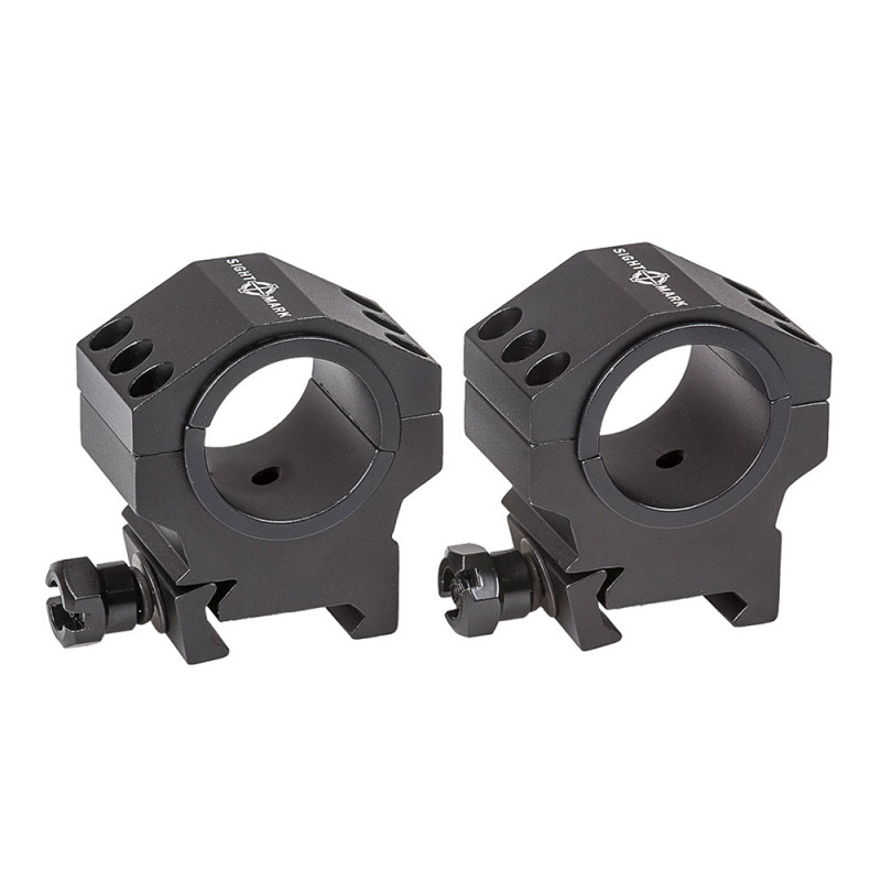 Lot de 2 Anneaux 30 mm Medium 277 mm – Fixation Tactique Réf 812495020537