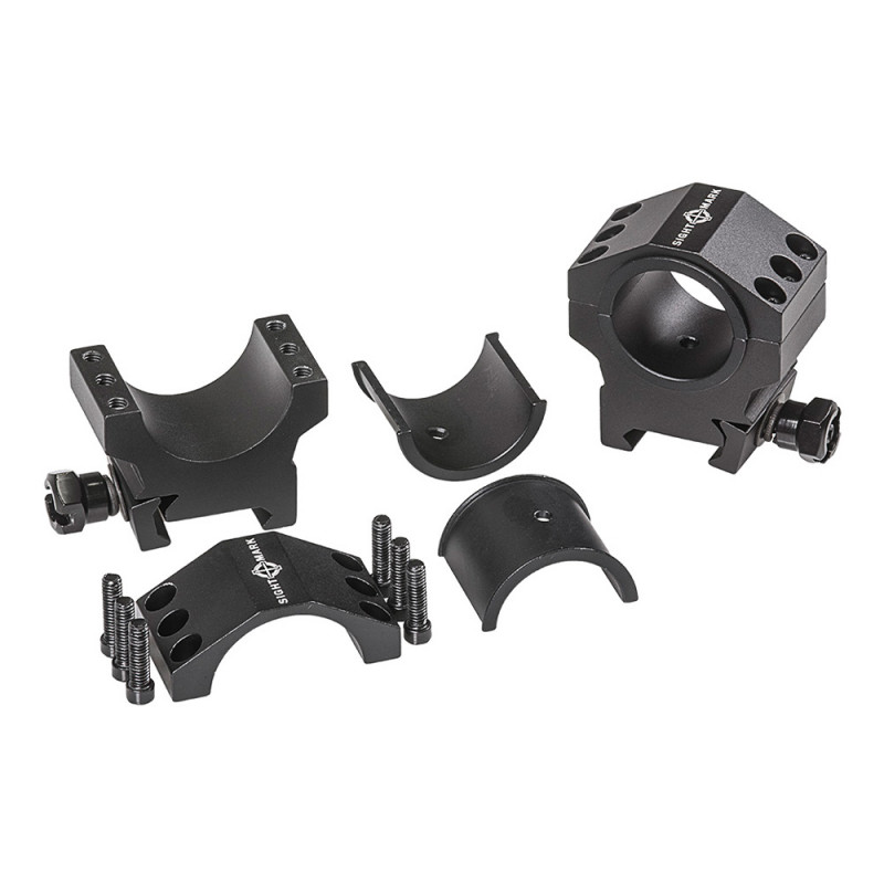 Lot de 2 Anneaux 30 mm Medium 277 mm – Fixation Tactique Réf 812495020537