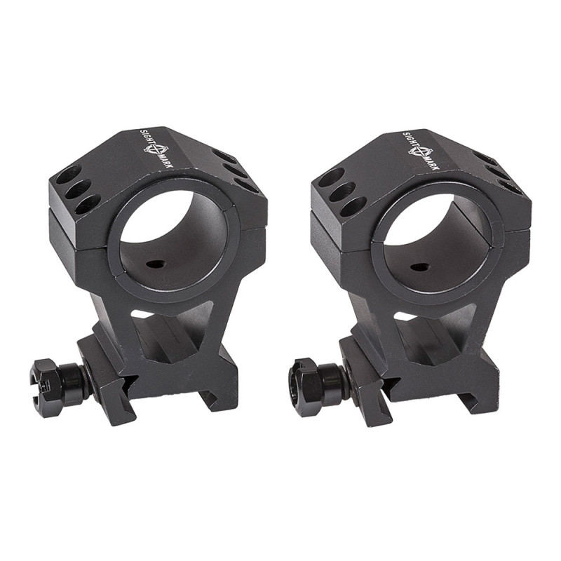Lot de 2 Anneaux Ø30 mm Extra-haut 40 mm – Sightmark | Montage Optique Tactique