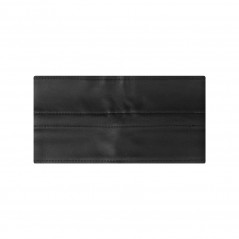 Bandeau de rechange Velcro en cuir noir – confort & durabilité