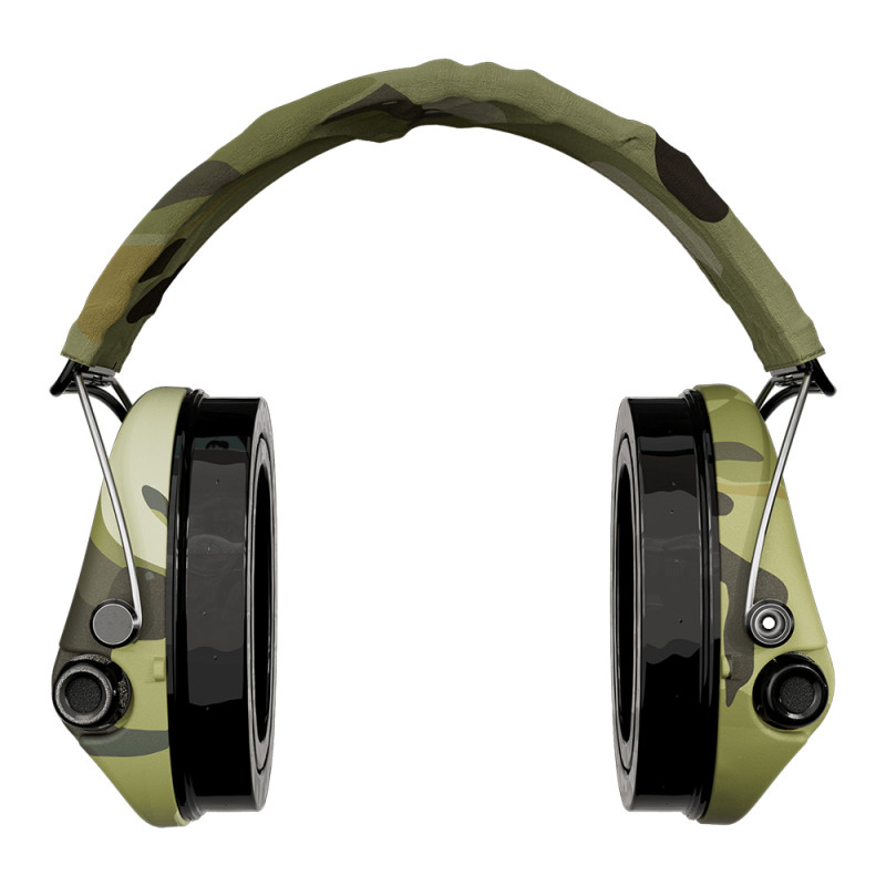 Casque anti-bruit Suprême Pro-X LED camo – protection auditive électronique & LED