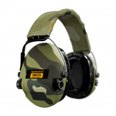 Casque anti-bruit Suprême Pro-X LED camo serre-tête tissu camo