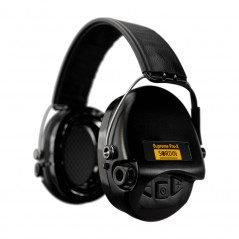 Casque anti-bruit Suprême Pro-X LED noir serre-tête cuir noir Casque anti-bruit Suprême Pro-X LED noir serre-tête cuir noir