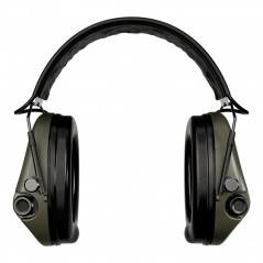 Casque anti-bruit Suprême Pro-X Slim vert olive – protection auditive électronique légère