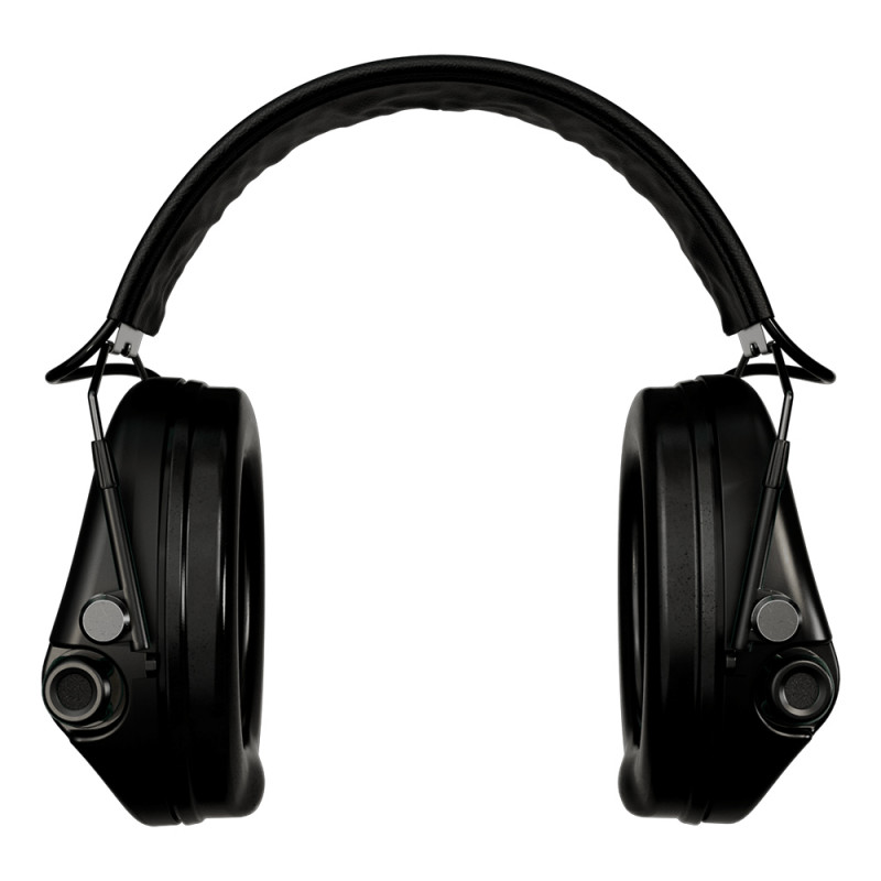 Casque anti-bruit Suprême Pro-X Slim noir – protection auditive électronique légère Casque anti-bruit Suprême Pro-X Slim noir – protection auditive électronique légère