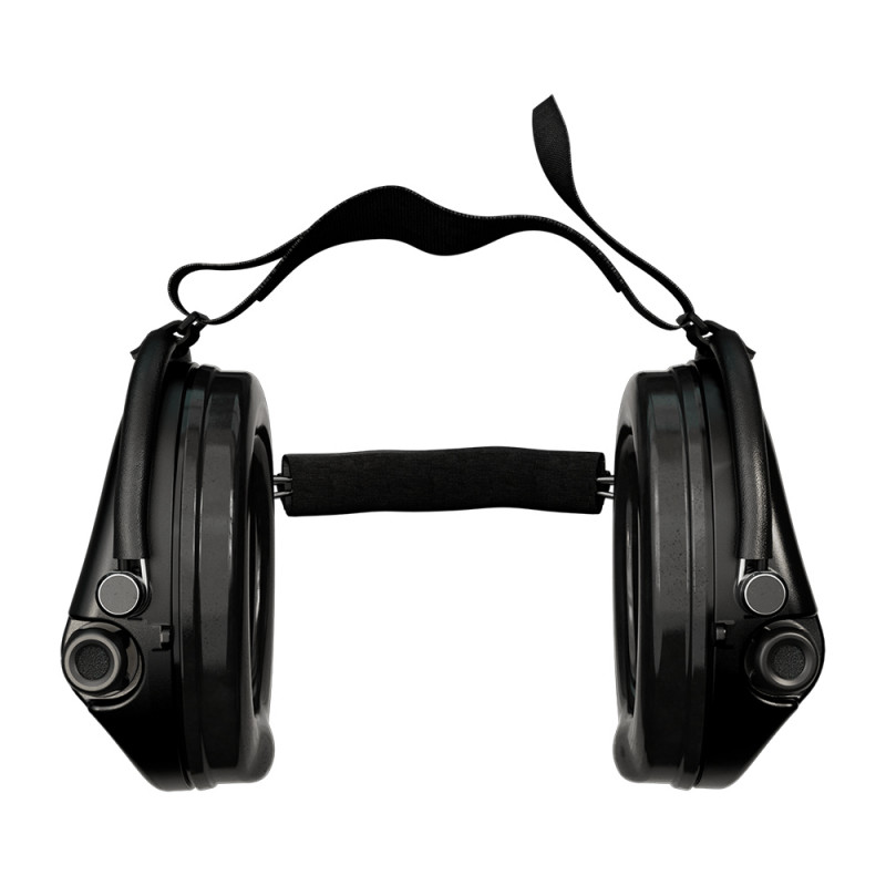 Casque anti-bruit Suprême Pro-X Noir Serre-nuque • Protection auditive électronique Casque anti-bruit Suprême Pro-X Noir Serre-nuque • Protection auditive électronique
