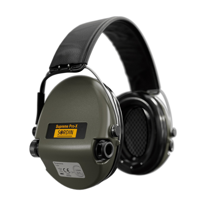 Casque anti-bruit Suprême Pro-X Vert Olive – Protection auditive Pro