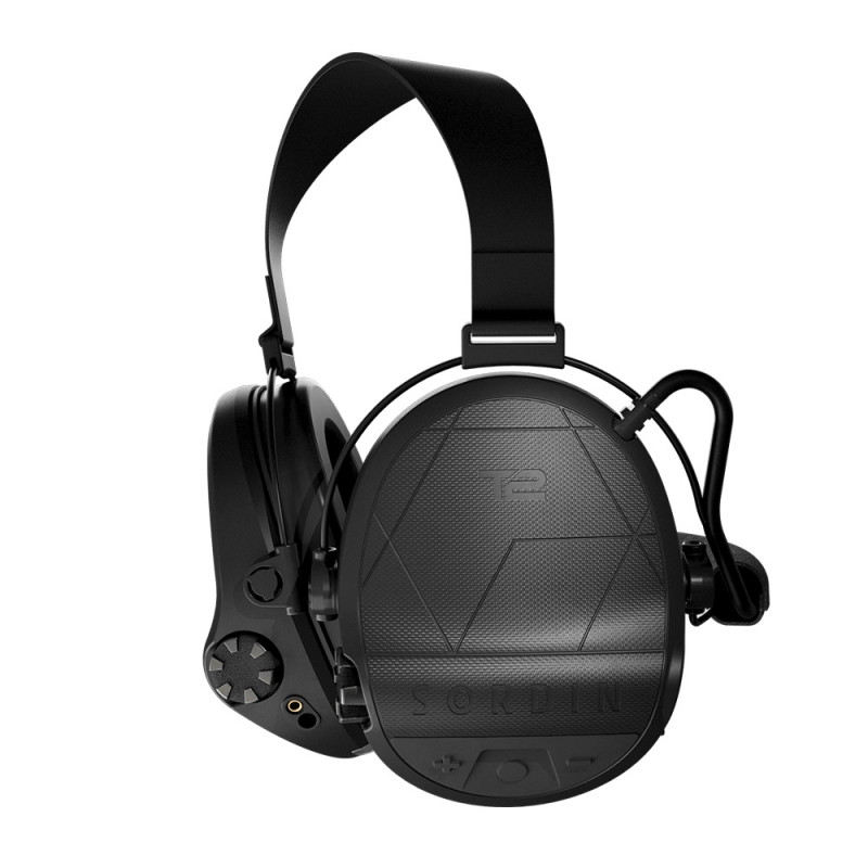 Casque anti-bruit Suprême T2 noir – protection auditive tactique Casque anti-bruit Suprême T2 noir – protection auditive tactique