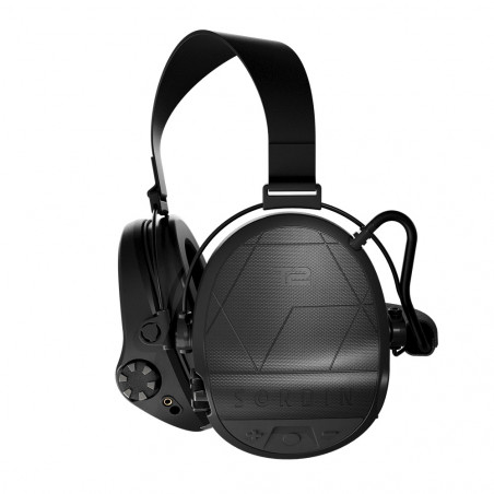 Casque anti-bruit Suprême T2 noir serre-nuque tissu