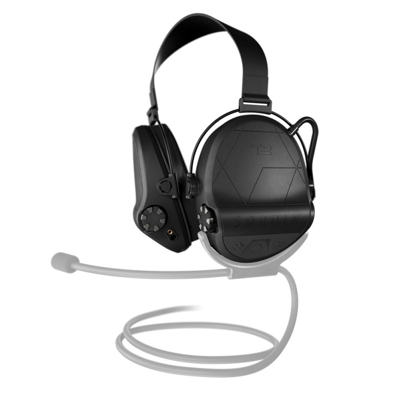 Casque anti-bruit Suprême T2 noir – protection auditive tactique Casque anti-bruit Suprême T2 noir – protection auditive tactique