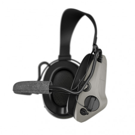 Casque anti-bruit Suprême T2 tan serre-nuque tissu noir