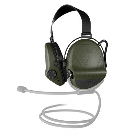 Casque anti-bruit Suprême T2 tan – protection auditive électronique haut de gamme