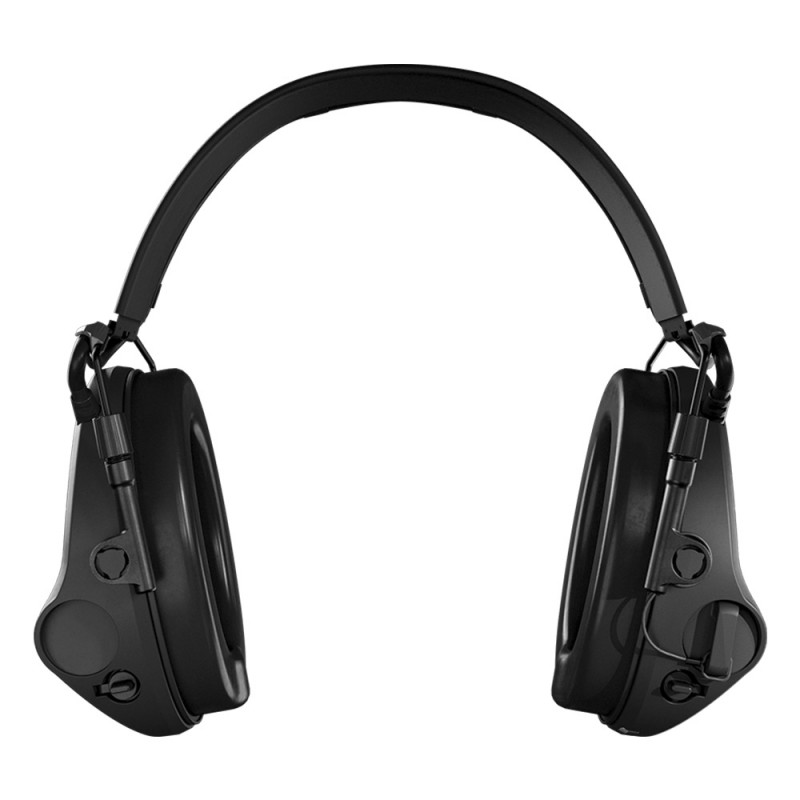 Casque anti-bruit Suprême T2 noir – électronique haute performance et protection tactique Casque anti-bruit Suprême T2 noir – électronique haute performance et protection tactique