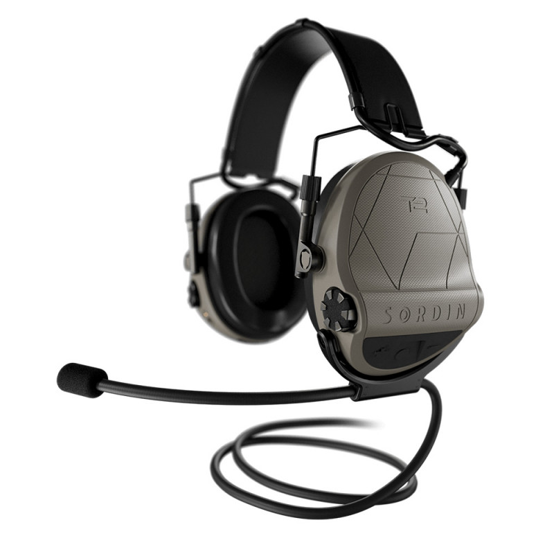 Casque anti-bruit Suprême T2 tan – protection auditive électronique haut de gamme Casque anti-bruit Suprême T2 tan – protection auditive électronique haut de gamme