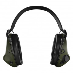Casque anti-bruit Suprême T2 vert olive – électronique haut de gamme & protection tactique