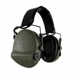 Casque anti-bruit Suprême T2 vert olive serre-tête cuir noir Casque anti-bruit Suprême T2 vert olive serre-tête cuir noir