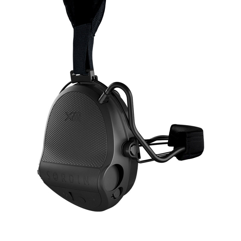 Casque anti-bruit Supreme X2 serre-nuque tissu gel protection auditive tactique Casque anti-bruit Supreme X2 serre-nuque tissu gel protection auditive tactique