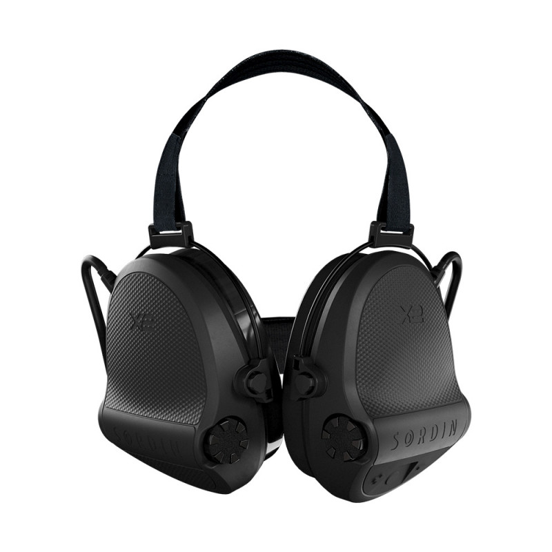 Casque anti-bruit Supreme X2 serre-nuque tissu gel protection auditive tactique Casque anti-bruit Supreme X2 serre-nuque tissu gel protection auditive tactique