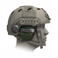 Système de fixation arrière sur casque tactique pour casque anti-bruit Suprême T2/X2 BT