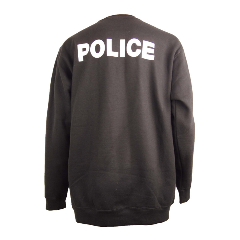Sweat Suprême Police noir – confortable & style urbain police