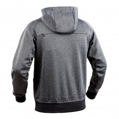 Sweat zippé GHOST – Gris/Noir Sweat zippé GHOST – Gris/Noir
