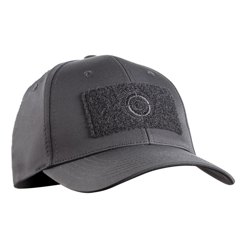 Casquette Tactical Stretch Fit Noir – Ajustement & velcro patches | PROS-F.A.S