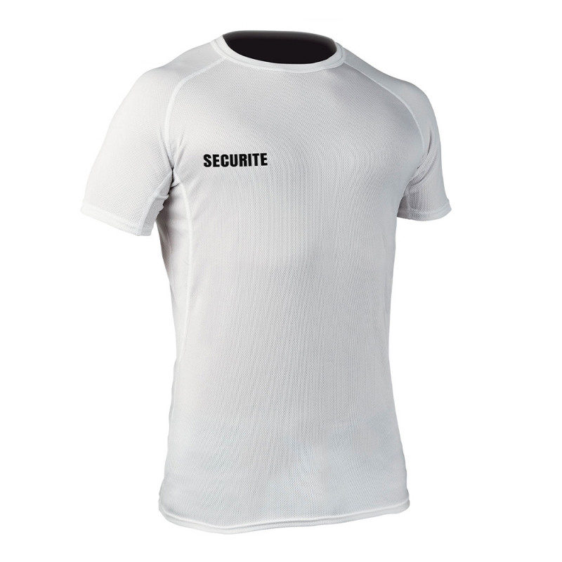 T-shirt respirant Challenger Sécurité blanc T-shirt respirant Challenger Sécurité blanc